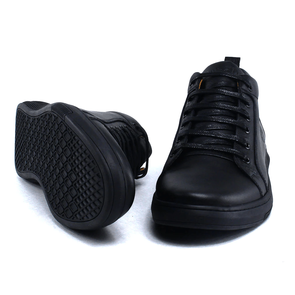 A19-Chaussures d'hiver en cuir
