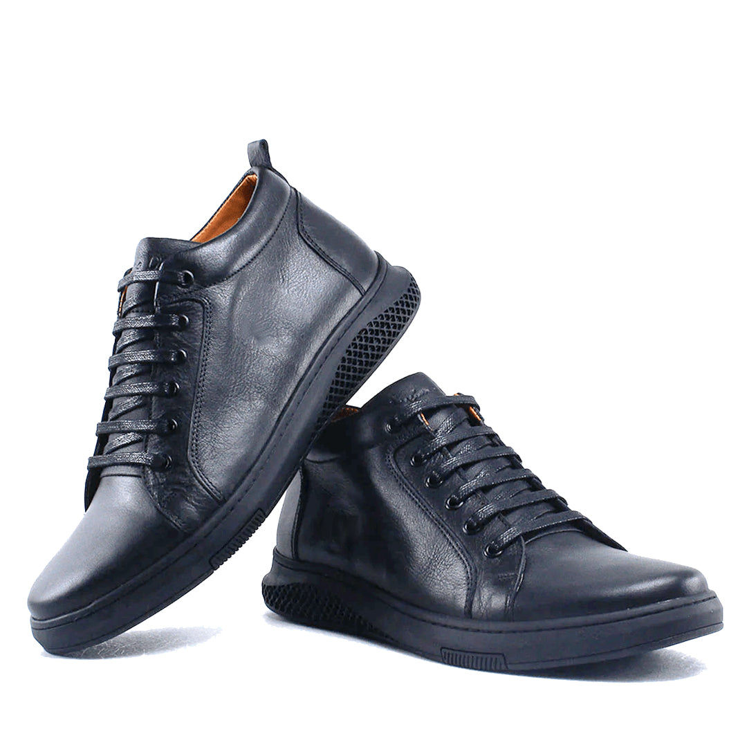 A19-Chaussures d'hiver en cuir