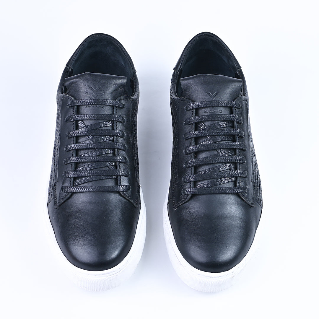 Baskets En Cuir