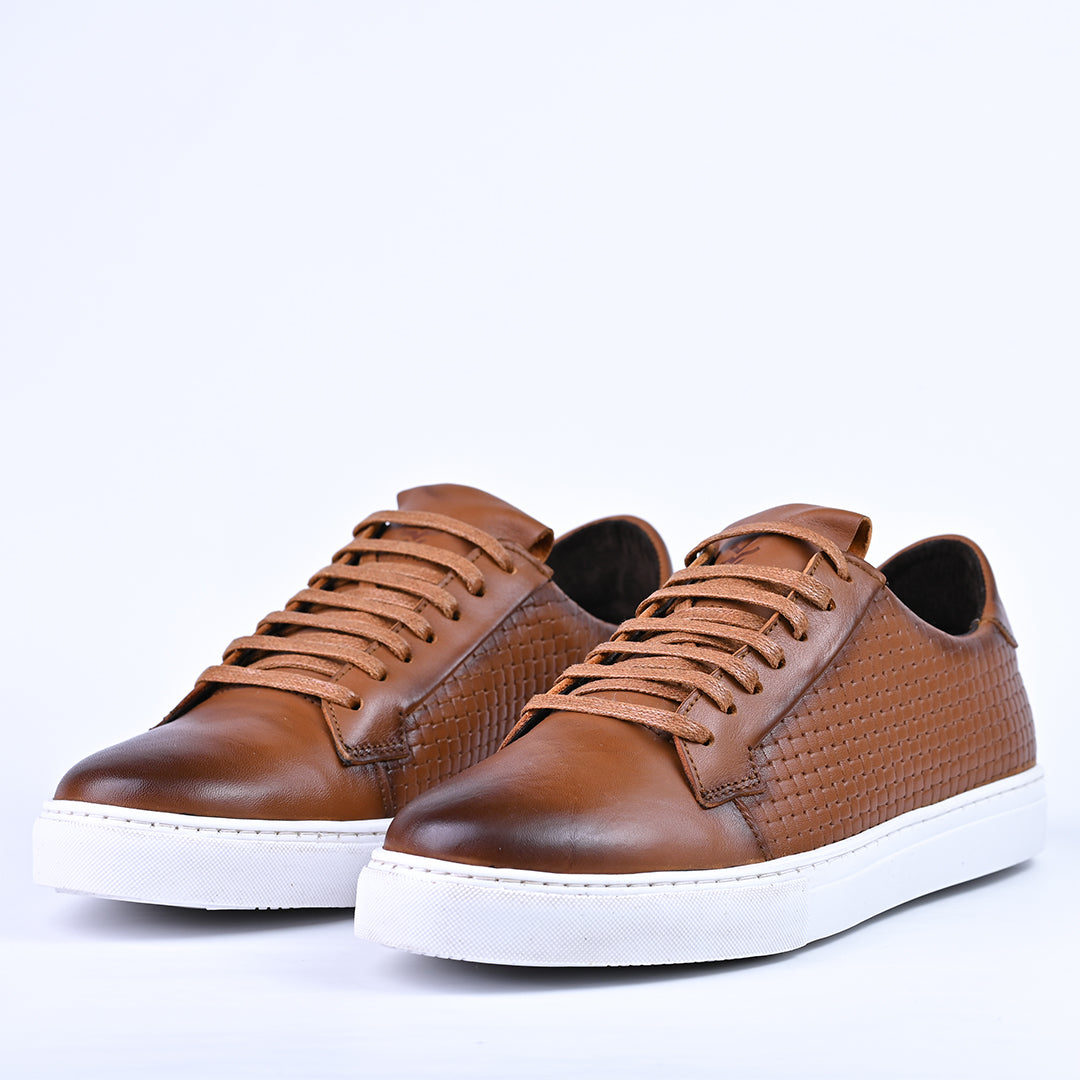 Baskets En Cuir