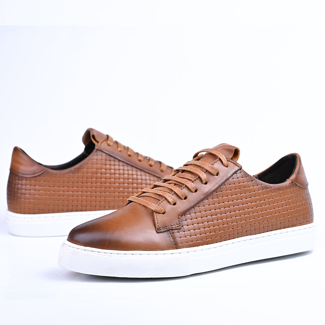 Baskets En Cuir