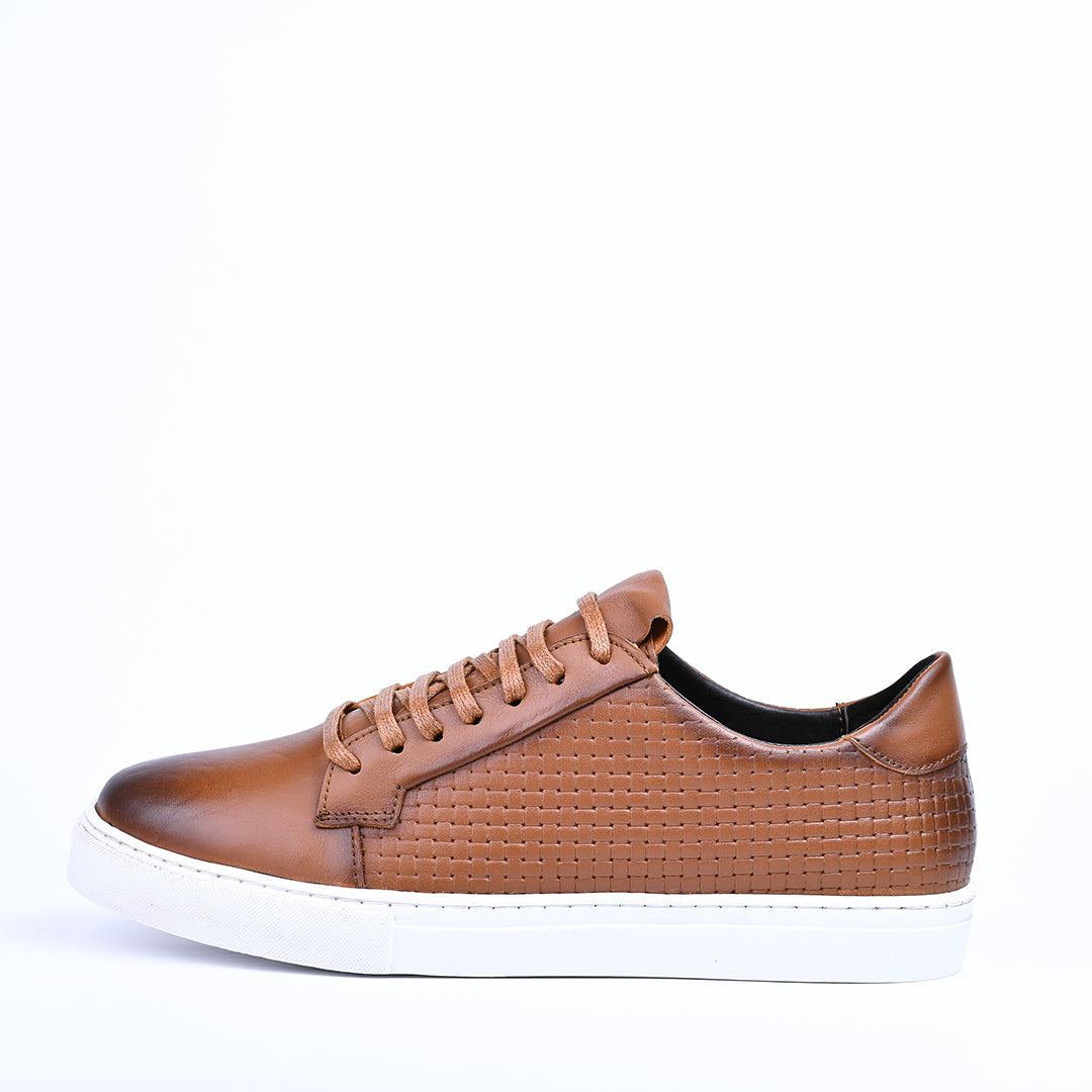 Baskets En Cuir