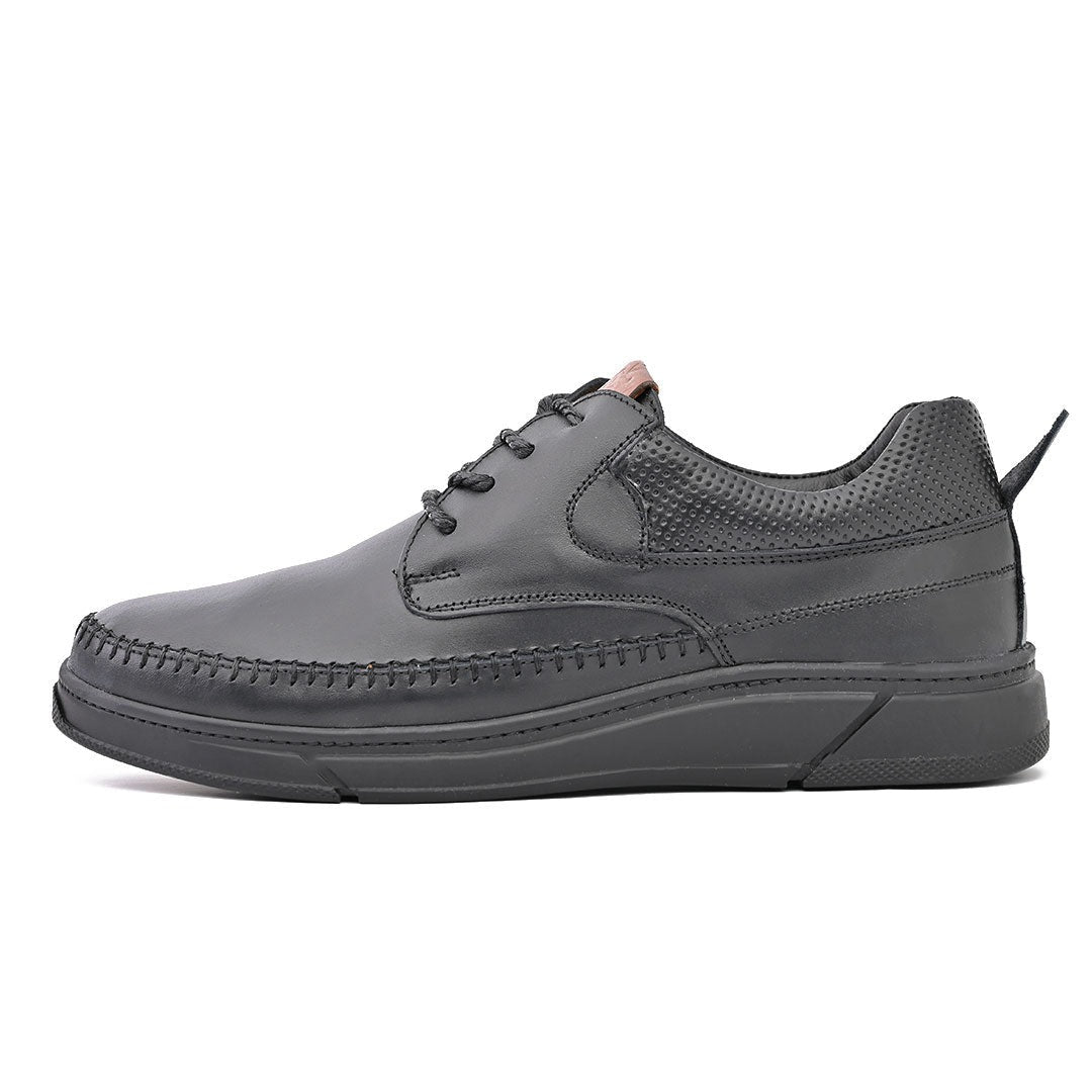 Sneakers En Cuir NOIR